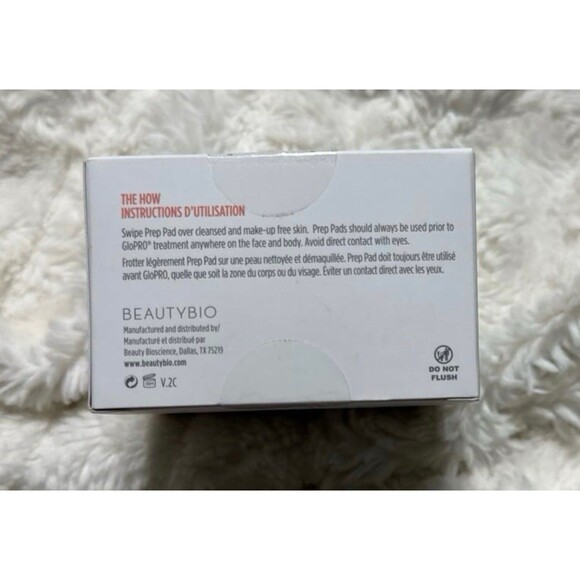 BeautyBio GloPro Skin Prep Pads NEW 30 Pads SkinCare - Picture 2 of 2